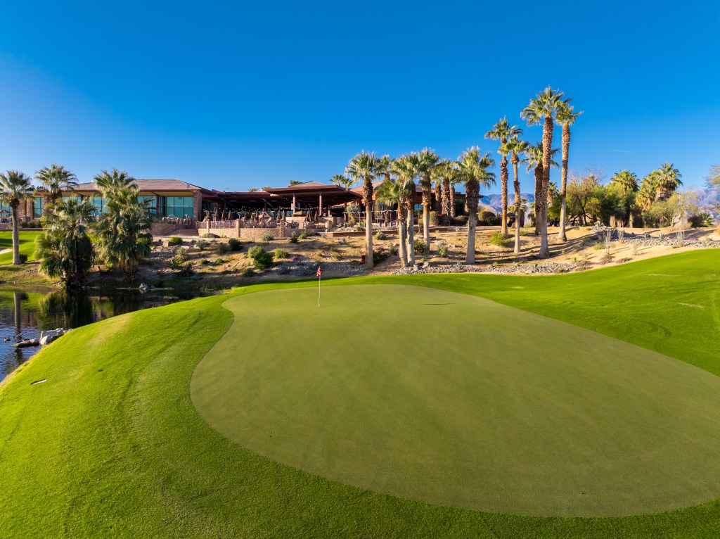 Firecliff Course Hole 9 Green