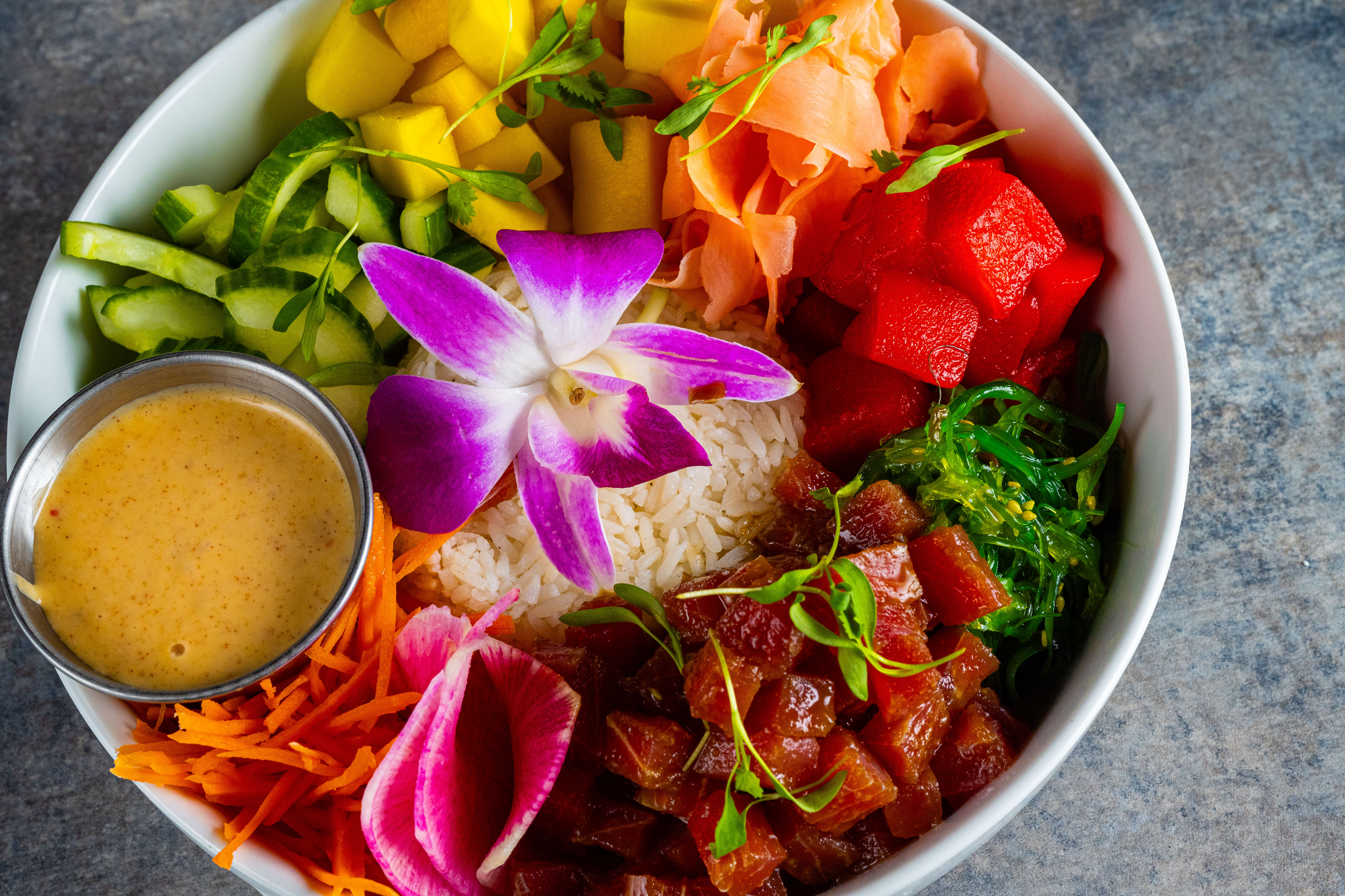 Ahi Tuna Poke Bowl