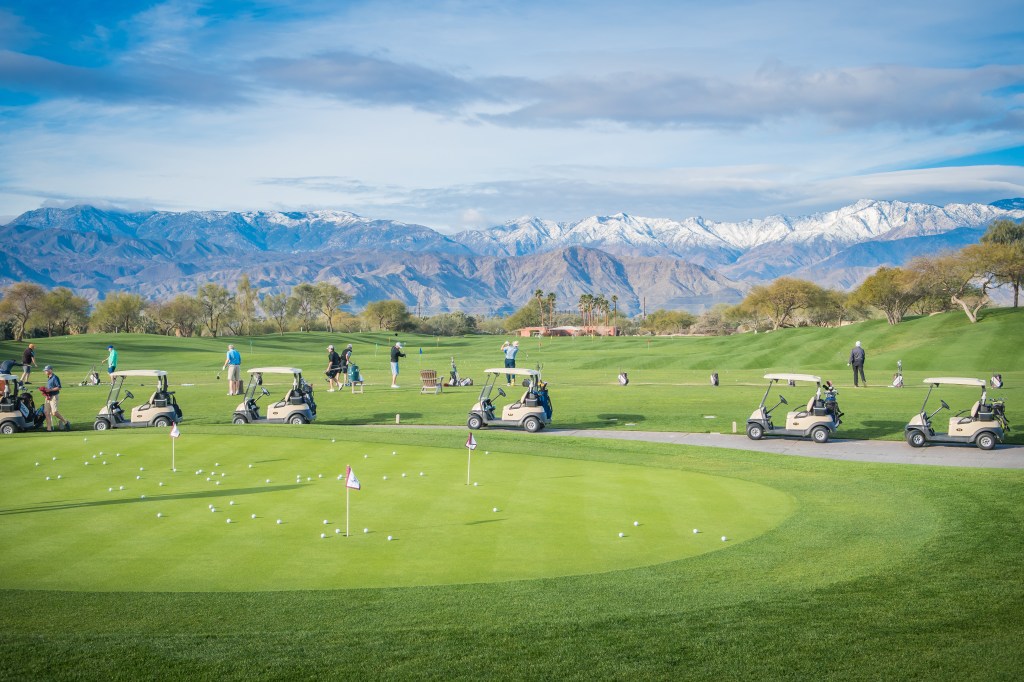 Practice Facility at Desert Willow Golf Resort