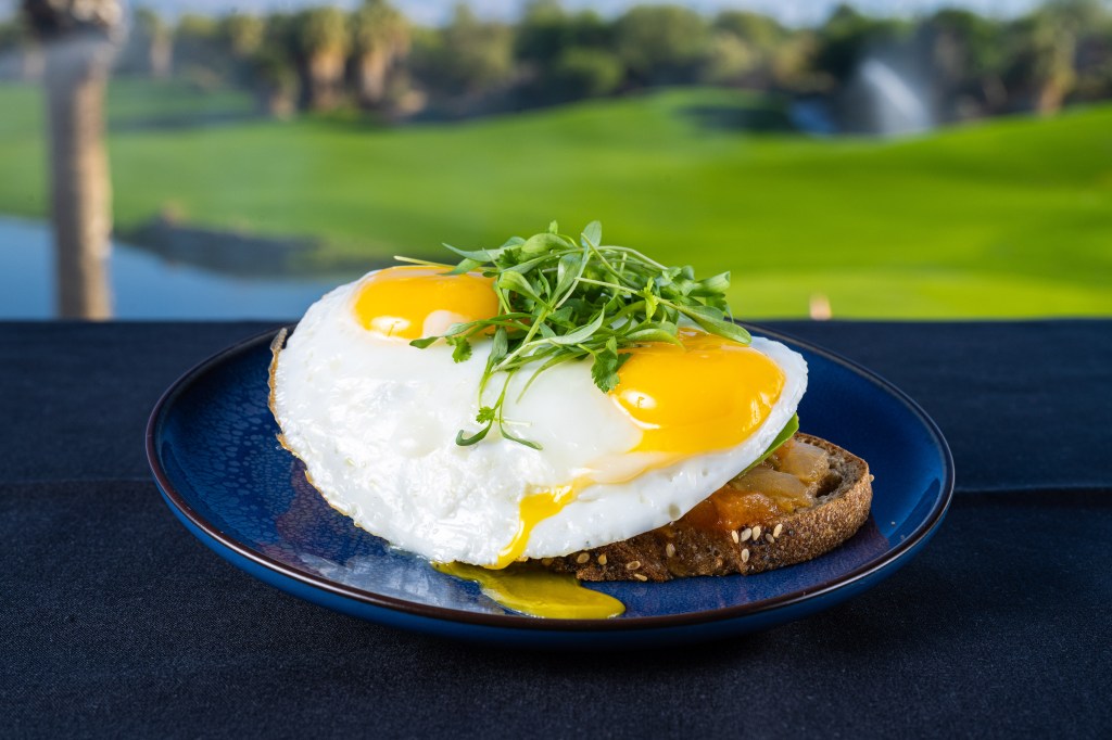 Two Eggs Your Way at The Terrace Restaurant at Desert Willow Golf Resort