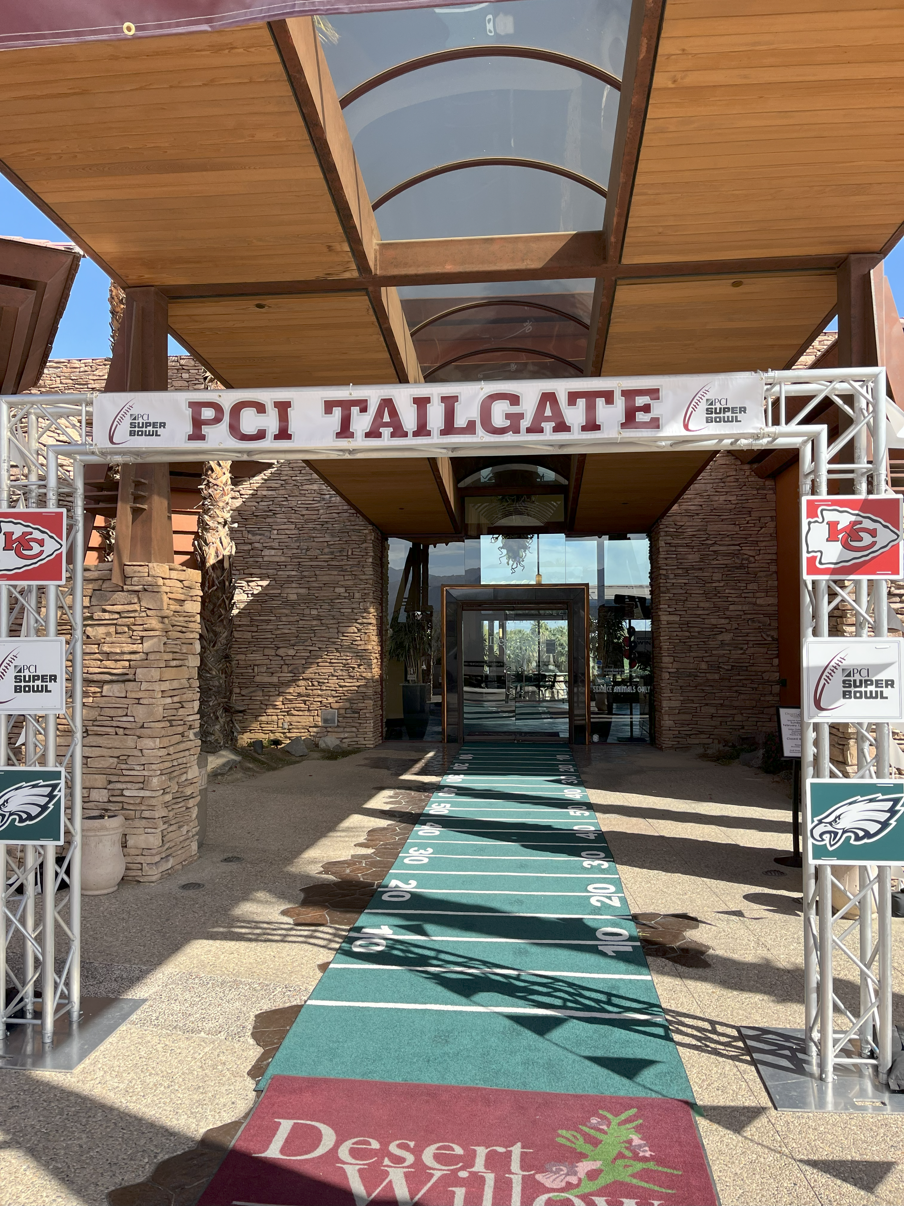 Golf tournament event at Desert Willow Golf Resort