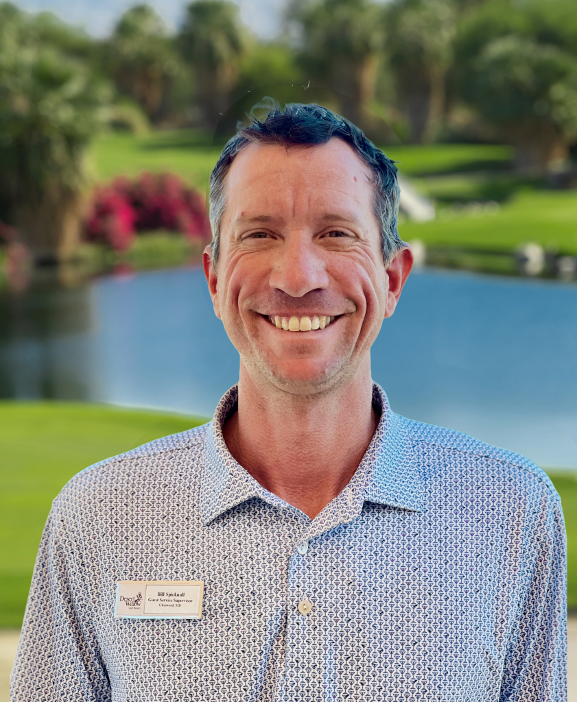 Coach Bill Spicknall, PGA Professional at the Palm Desert Golf Academy at Desert Willow Golf Resort, dedicated to junior golf development and building confidence in young golfers.